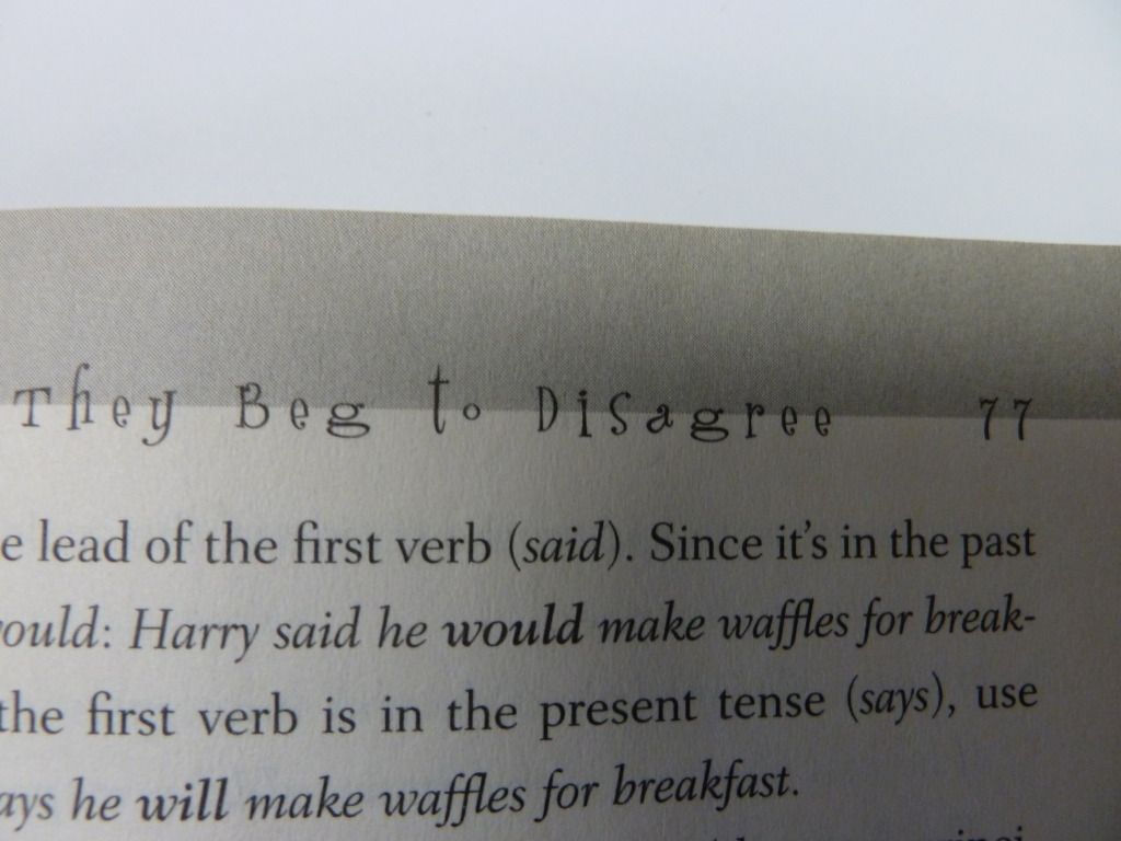 running heads Books and stuff